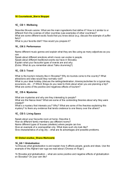 1E Coursebook_Sierra Stopper 1E_ CB 1: Wellbeing Describe