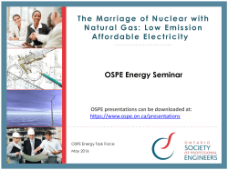 The Marriage of Nuclear with Natural Gas: Low Emission Affordable