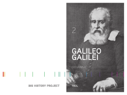 galileo galilei 2 - Big History Project