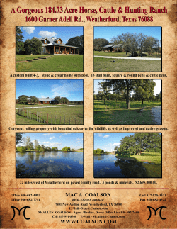 PDF Brochure - Coalson Real Estate