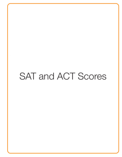SAT and ACT Scores - University of the Virgin Islands