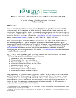 Labor Market Profiles for Less