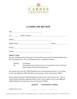 LANDSCAPE REVIEW
