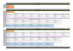 scientific program &ndash; timetable