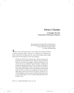 Hetty`s Hanky - Journal Hosting and Publishing