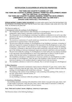 direction - Stroud District Council