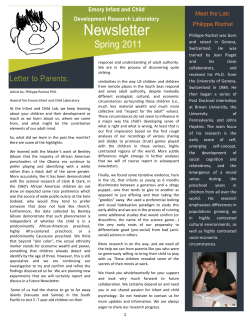 Newsletter - Psychology.emory.edu
