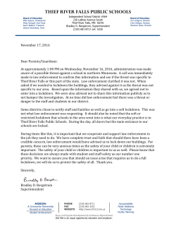 Discover More - Thief River Falls Public Schools