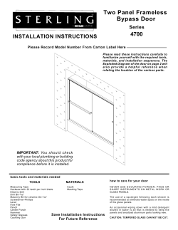 Installation Instructions
