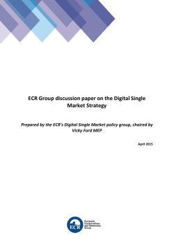 - European Conservatives and Reformists Group