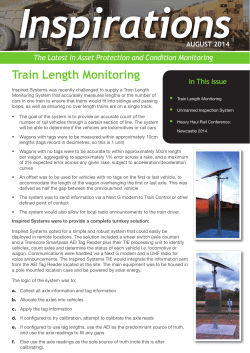Train Length Monitoring