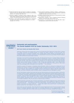 Comorbid anxiety And depression - The British Journal of Psychiatry