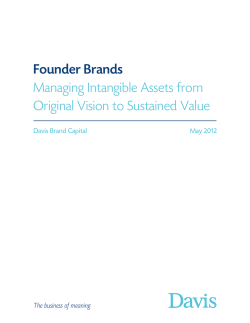 Founder - Davis Brand Capital