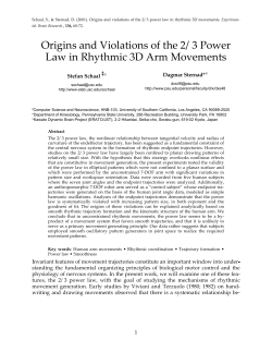 Origins and Violations of the 2/3 Power Law in Rhythmic 3D Arm