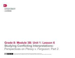 Grade 8: Module 3B: Unit 1: Lesson 6