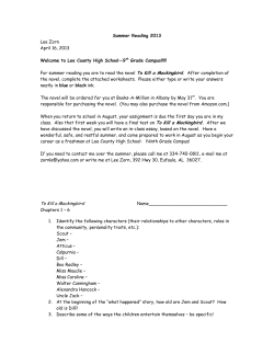Summer Reading - Lee County School System