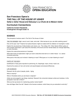 Usher Curriculum Connections - Science