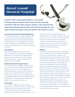 About Lowell General Hospital