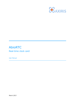 AbioRTC - Axiris