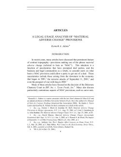 A Legal-Usage Analysis of - Adams on Contract Drafting