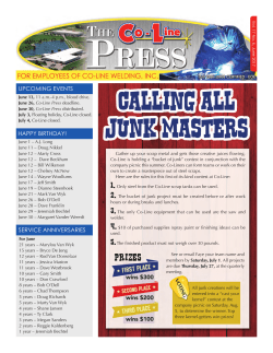 our latest newsletter here - Co