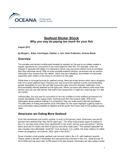 Seafood Sticker Shock