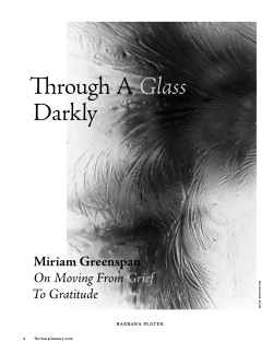 Through A Glass Darkly