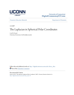 The Laplacian in Spherical Polar Coordinates