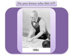 Do you know who this is??