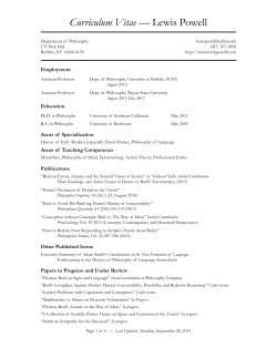 CV (current) - Lewis Powell