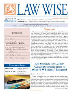 Law Wise &bull; 2014 February Issue