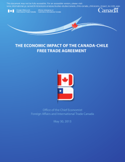 the economic impact of the canada