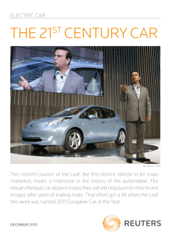 the 21st century car - News Analysis Graphics