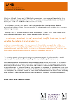 Land - 2017 Expression of interest