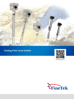 SC Tuning Fork Level Switch_B3