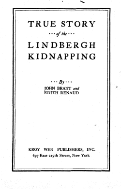 lindbergh kidnapping