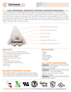 LED UNIVERSAL RETROFIT SYSTEM (PATENTS