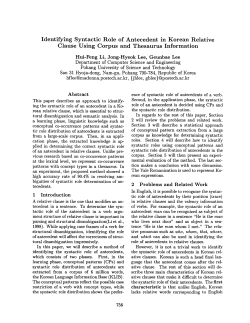 Identifying Syntactic Role of Antecedent in Korean Relative Clause