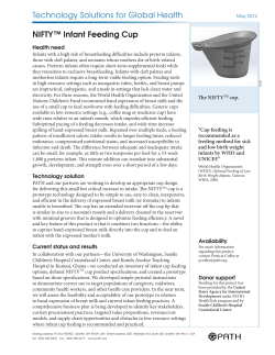 NIFTY&trade; Infant Feeding Cup