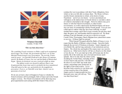 Winston churchill speech