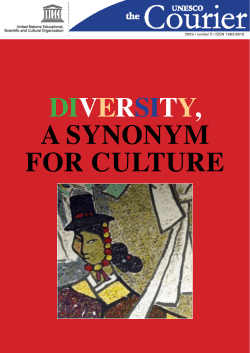 Diversity, a synonym for culture - UNESDOC