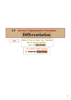 Differentiation