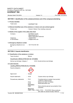 SCH&Ouml;NOX&reg; RM