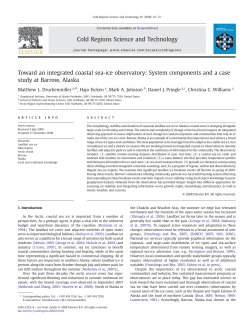Toward an integrated coastal sea