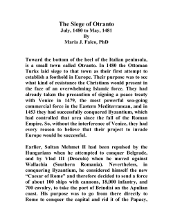 The Siege of Otranto