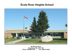 Handbook - Saskatoon Public Schools