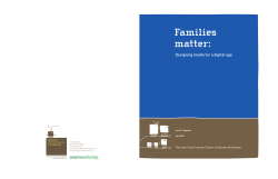 Families Matter - Joan Ganz Cooney Center