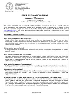 Fee Estimation Guide