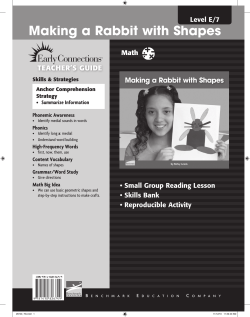 Making a Rabbit with Shapes