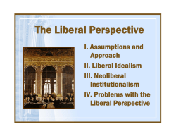 The Liberal Perspective - Rose